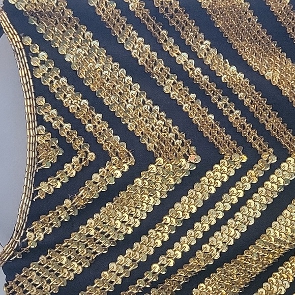 Gold Sequin Spenser Jeremy jacket - Picture 5 of 5